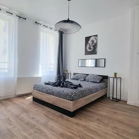 Chez K&d T2 Proche Gare Apartman *